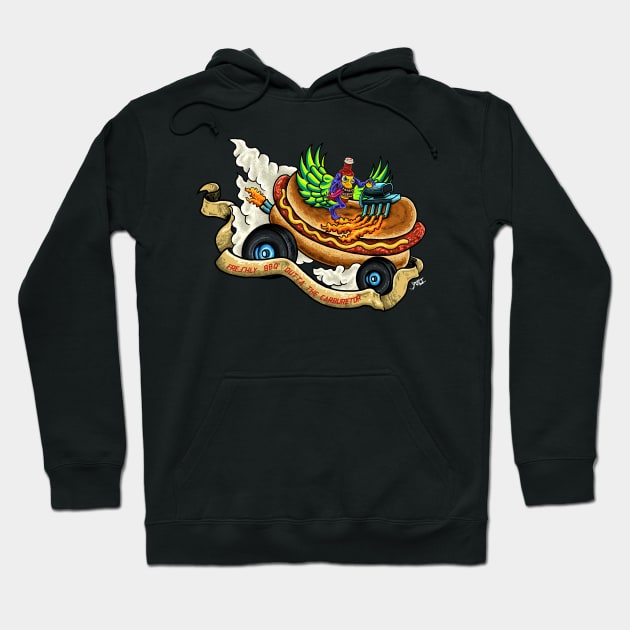 Hot Dog/Rod Racer Hoodie by Predator